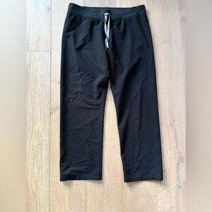 Figs Livingston scrub bottoms black - size large petite